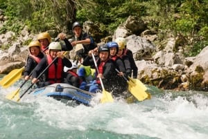 Bovec: Soča River Rafting Adventure med bilder og drikke