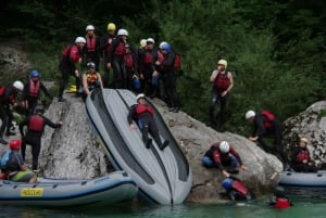 Bovec: Soča River Rafting Adventure med bilder og drikke