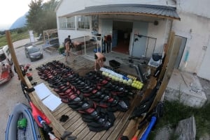 Bovec: Soča River Rafting Adventure med bilder og drikke