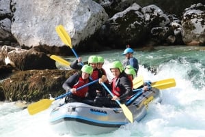 Bovec: Soča River Rafting Adventure med bilder og drikke