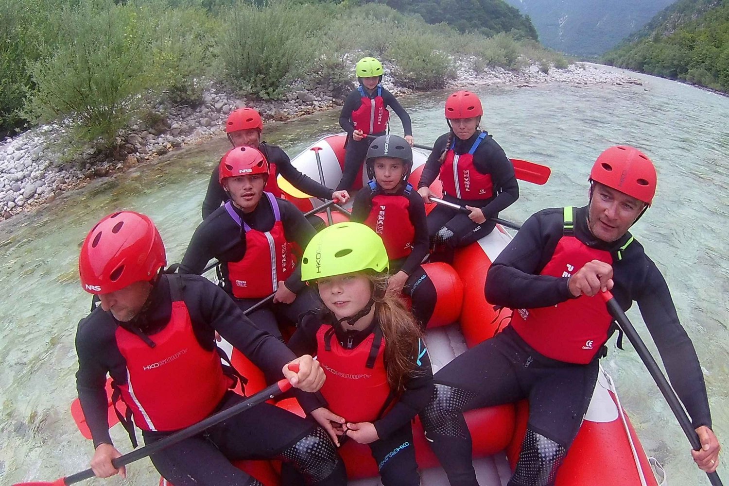 Bovec: Soca River Whitewater Rafting