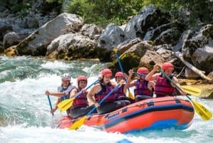 Bovec: Rafting nas águas brancas do rio Soča