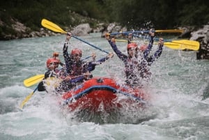 Bovec: Wildwasser-Rafting auf dem Fluss Soča