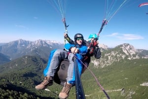 Бовец: полет на параплане в тандеме в Юлийских Альпах