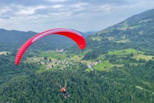 Bovec: Tandem Paragliding over Soča Valley