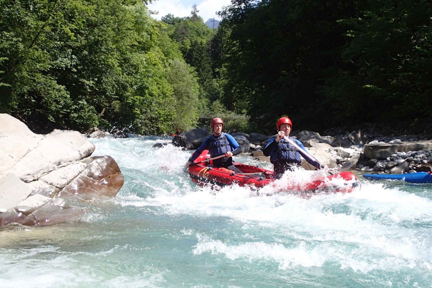 Bovec: Whitewater Kanopadling på Soča-elven