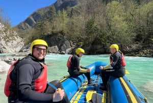 Ab Bovec: Wildwasser-Rafting auf der Soča