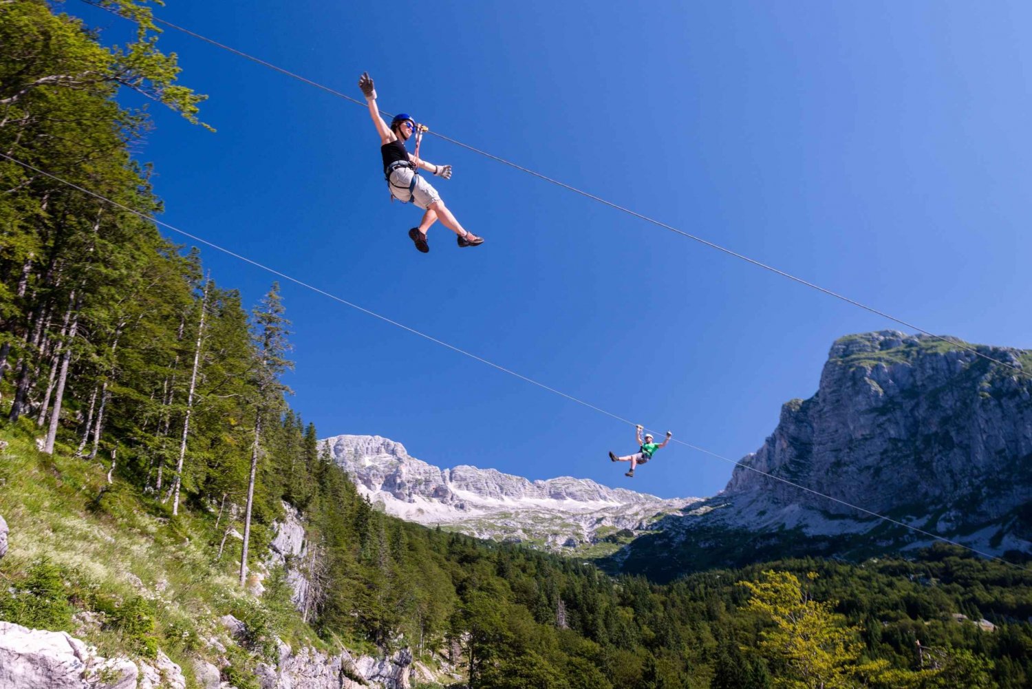 Bovec: Zipline Adventure pod górą Kanin