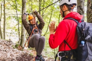 Bovec: Zipline-Abenteuer unter dem Berg Kanin
