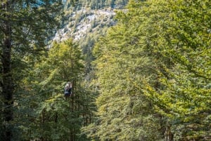 Bovec: Zipline-Abenteuer unter dem Berg Kanin