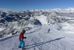 Laskettelu oppaan kanssa: Vogel Ski Center Bledistä