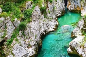 E-bike tour to the Great Soča gorge & Šunik water grove
