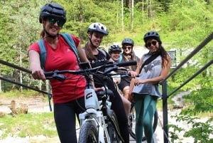 Excursión en bicicleta eléctrica por el Gran Desfiladero de Soča y el Bosque Acuático de Šunik