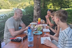 E-Bike-Tour zur Großen Soča-Schlucht und zum Šunik-Wasserhain
