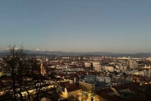 Koe päivä täynnä Ljubljanan kauneutta Sloveniassa.