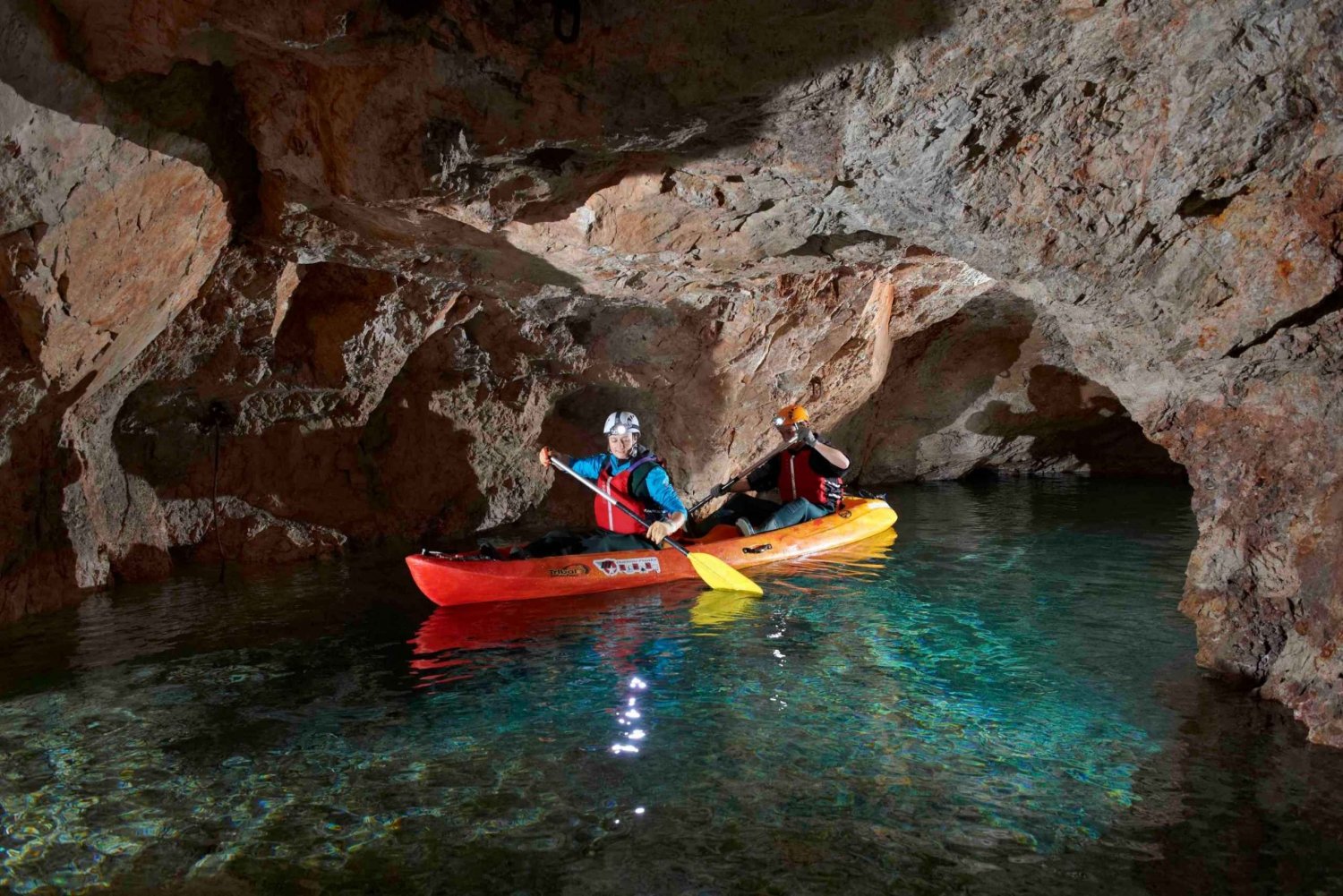 From Bled: Full-Day Underground Kayaking
