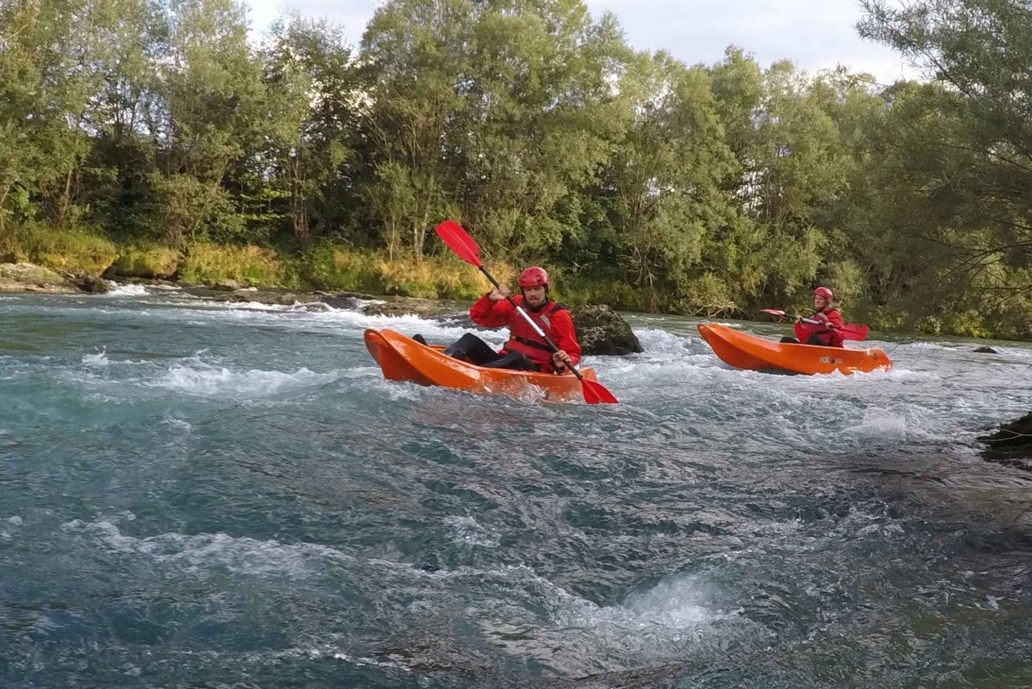 From Bled: Sava Dolinka River Kayaking Tour with Transfer