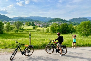 From Bled: Self-Guided E-Bike Tour to Vintgar Gorge
