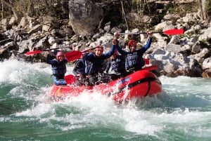From Bovec: 3.5-Hour Rafting on Soča River