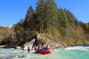 From Bovec: Rafting on Soča River / Photo Package Available