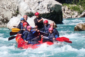 From Bovec: Rafting on Soča River / Photo Package Available