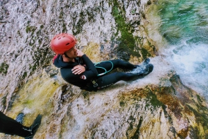 Z Bovec: Podstawowe doświadczenie kanioningowe Sušec ze zdjęciami