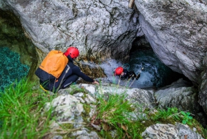 From Bovec: Basic Level Canyoning Experience in Sušec
