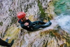 From Bovec: Basic Level Canyoning Experience in Sušec