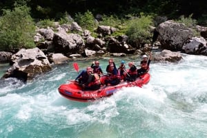 Depuis Bovec : Rafting matinal à petit prix sur la rivière Soča