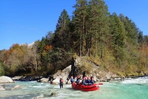 From Bovec: Budget Friendly Morning Rafting on River Soča