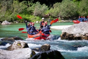 Van Bovec: budgetvriendelijk ochtendraften op de rivier de Soča