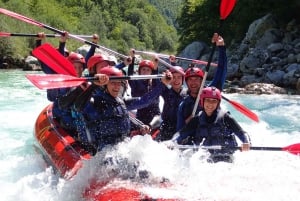 Da Bovec: Rafting mattutino economico sul fiume Isonzo