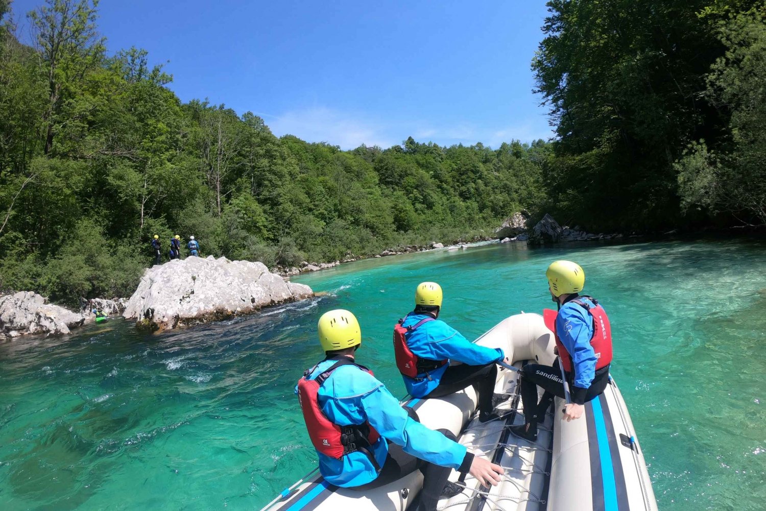 Fra Bovec: Soča River Rafting Trip med billeder