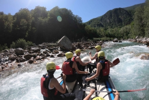 Depuis Bovec : Excursion en rafting sur la rivière Soča avec photos