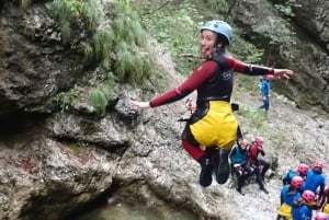 From Bovec: Sušec Stream Canyoning in the Soča Valley