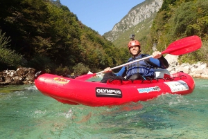 Von Bovec aus: Wildwasser-Kajakfahren auf der Soča