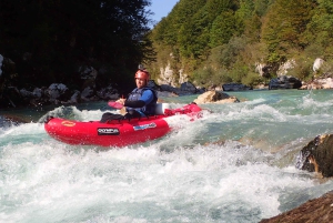 Von Bovec aus: Wildwasser-Kajakfahren auf der Soča