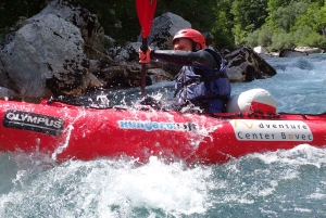Von Bovec aus: Wildwasser-Kajakfahren auf der Soča