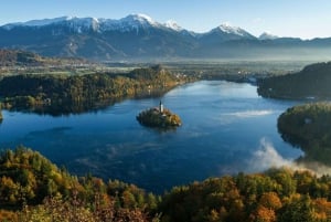 Z Lublany: Wycieczka 1-dniowa do Bledu i Bohinja + lokalny piknik