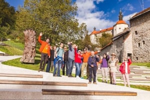 Из Любляны: однодневная поездка в Блед и ущелье Винтгар