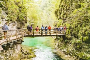 De Ljubljana: Viagem de um dia para Bled e o desfiladeiro de Vintgar