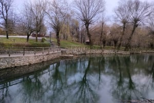 De Ljubljana: excursão de um dia ao lago Bled e à caverna de Postojna