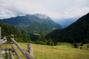 Ljubljanasta: Logarin laakso ja Solčavan panoraamatie.