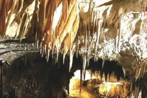 Da Lubiana: gita guidata alle Grotte di Postumia e al Castello di Predjama