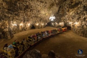 リュブリャナ発：ポストイナ洞窟、プレジャマ城、ピラン ツアー