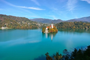 Da Lubiana: gita giornaliera privata al lago di Bled