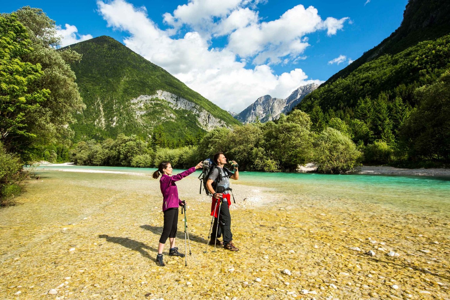 From Ljubljana: Soča river experience