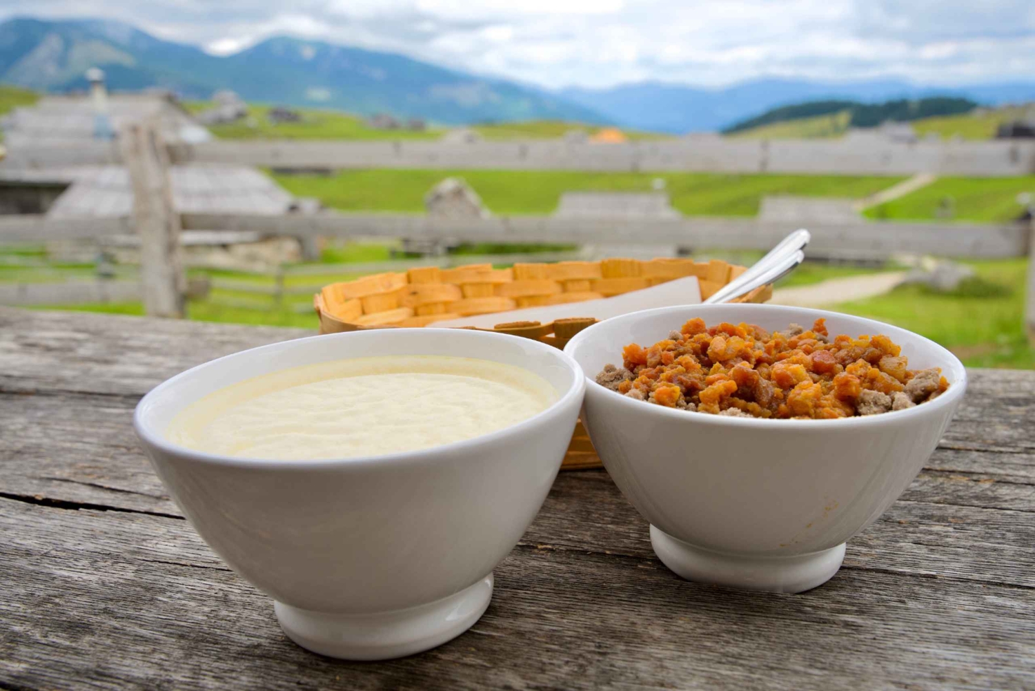 Au départ de Ljubljana : excursion à Velika Planina avec repas et photos