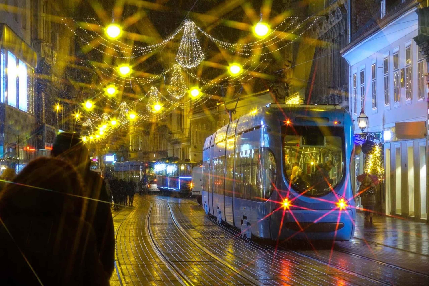 Von Ljubljana: Geführte Tour zum Weihnachtsmarkt in Zagreb