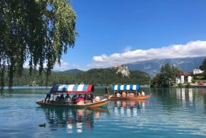 Från Porec: Den alpina juvelen Lake Bled